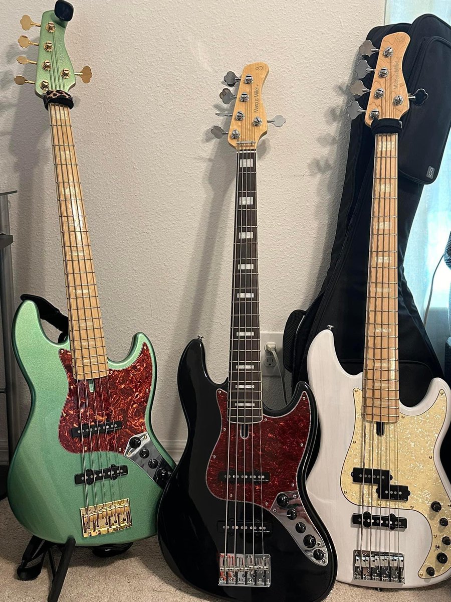 sireusaofficial's tweet photo. What gear composes your #SireCollection? This squad has two of our V7s, and a P7 on-the-go! Drop your entries in the comments section. You may also pre-order our 2024 models through any Sire dealers now.
#Sirebass #MarcusMiller #SireV7 #SireP7
📷Thanks to John James Galarza (Fb) https://t.co/goI63c8Eym