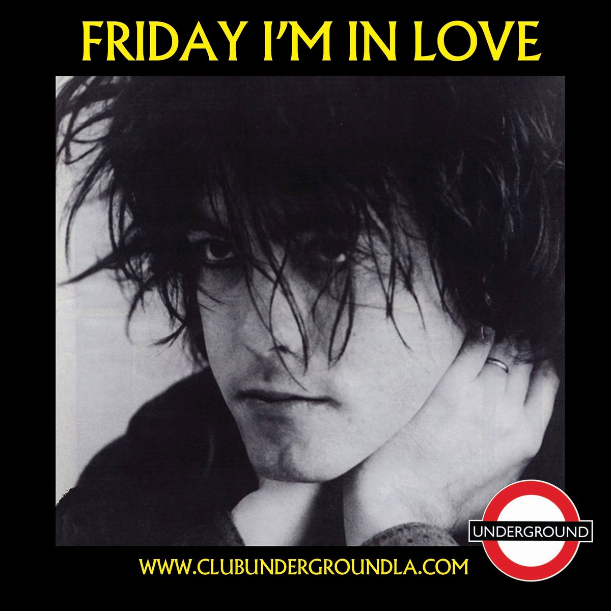 UNDERGROUND w/Guest DJ Jesse B. &amp; DJ Larry G. 🖤 FRIDAY 🖤 Let's Dance! UNDERGROUND Weekend Kickoff
Join legendary LA dance party this FRIDAY! Indie, Post-Punk, BritPop, New/Dark Wave, Synthpop/Electro, 80s-Now Dance Party!
Discount tix: clubundergroundla.com