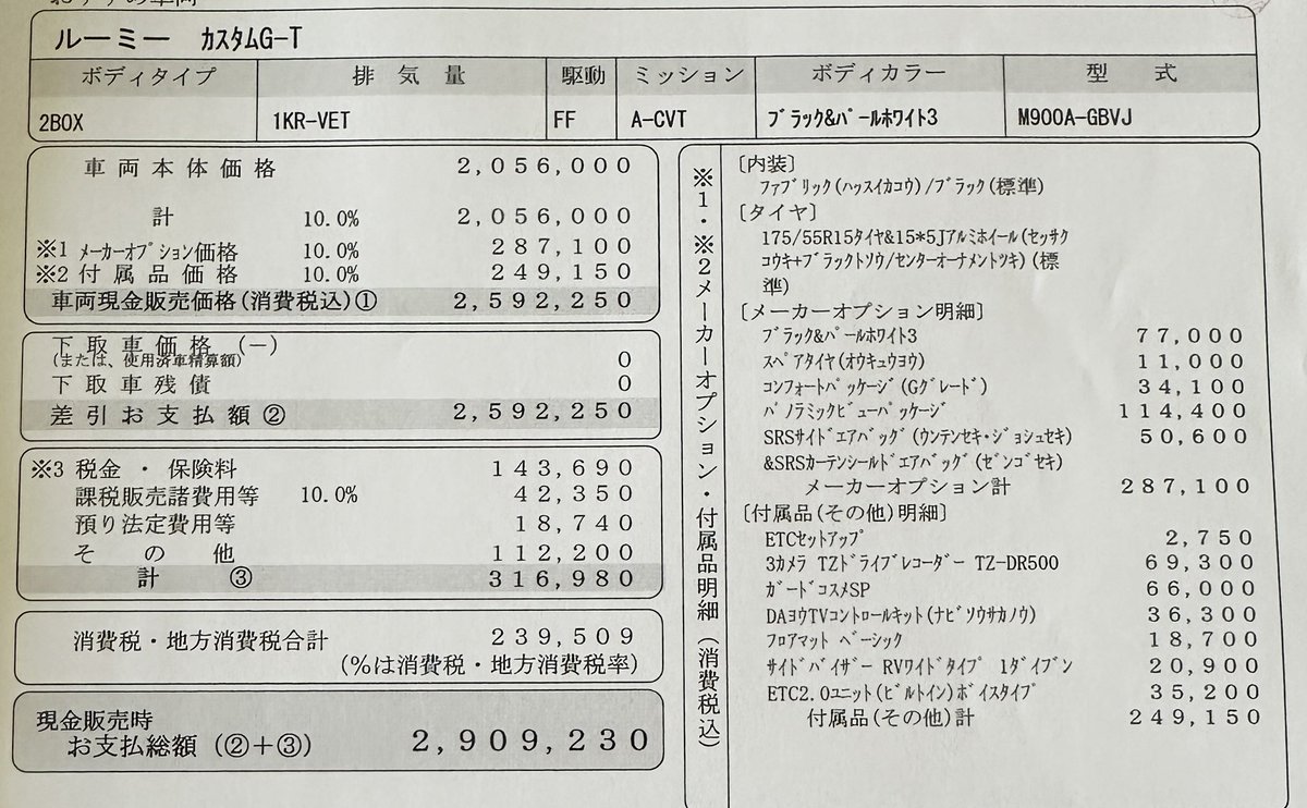 nauchan___'s tweet photo. ついでに即納できるルーミーも購入💸
#トヨタ依存症 https://t.co/VIHD91ILlS