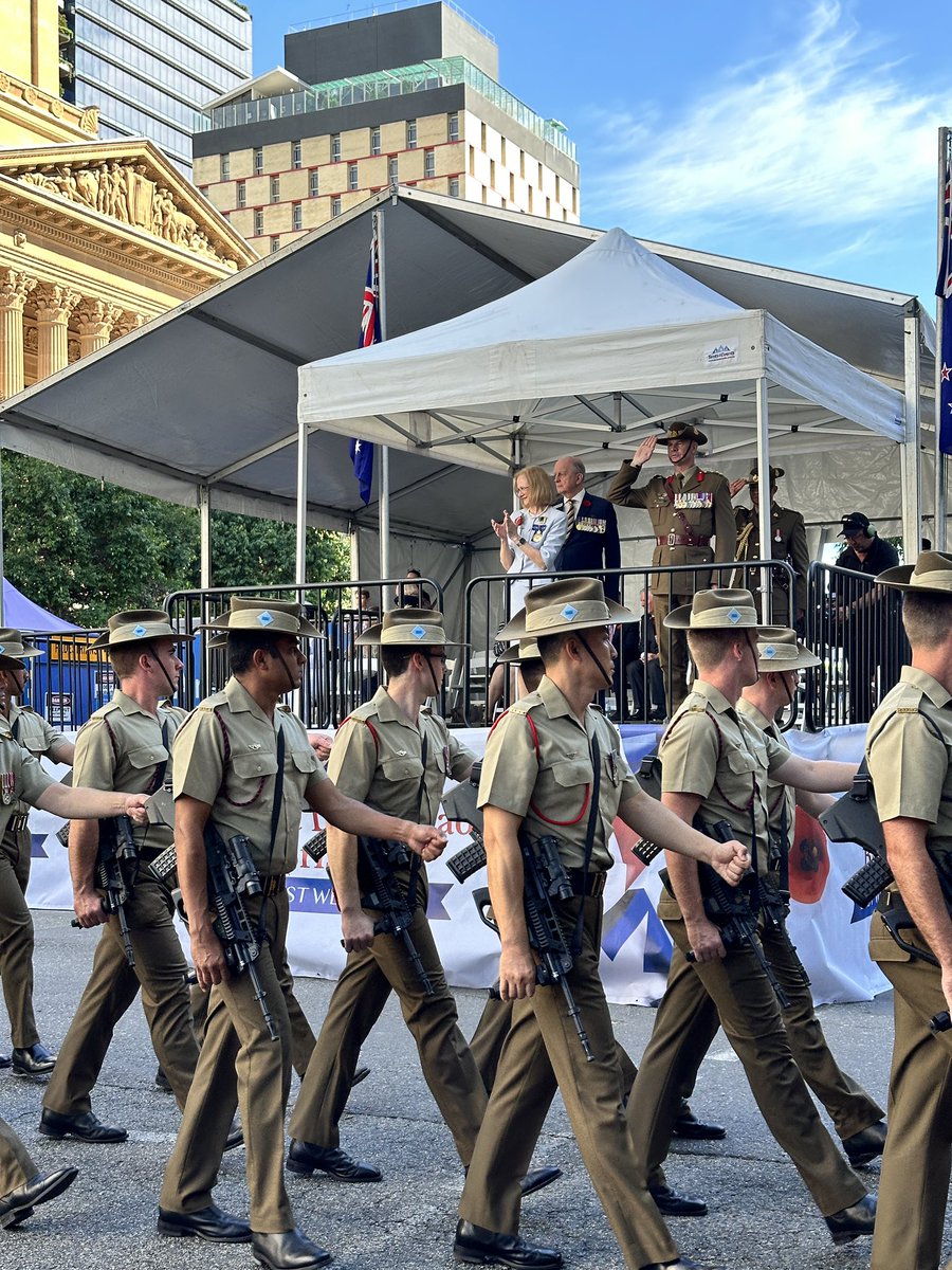 The Governor, with Professor Nimmo, attended and reviewed the 108th ANZAC Day Parade and declared the First Resolution in King George Square, Brisbane. Her Excellency is Patron of the ANZAC Day Commemoration Committee (Queensland) and ANZAC Day Combined Parade Committee.…