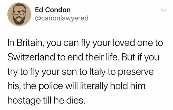 DeclanFinnBooks's tweet photo. I remember Alfie Evans. 

Not sure about anyone else. https://t.co/AytHmlPFBE