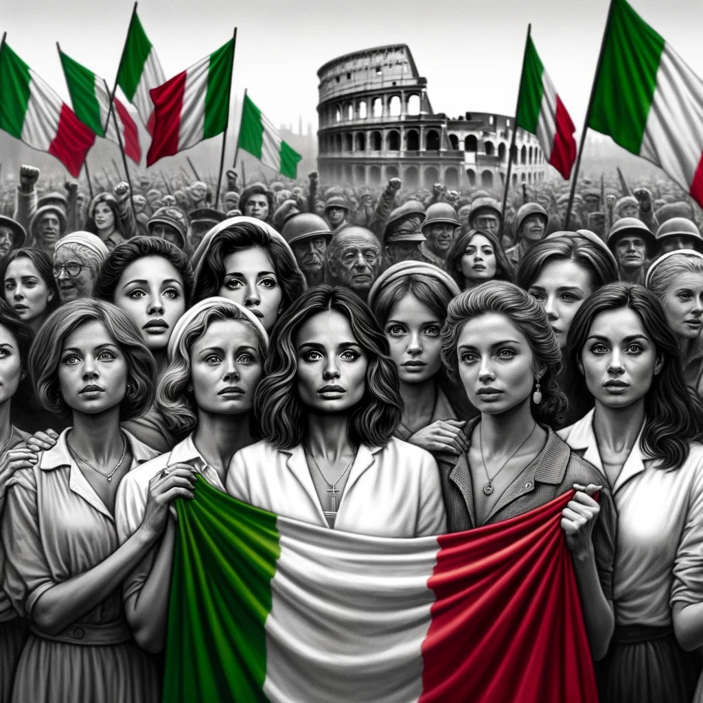 Happy Liberation Day, Italy! 🇮🇹 Today, we honor April 25, 1945—when brave Italians and Allied forces ousted Nazi occupiers. A day of courage, especially from countless heroic women. Let's cherish our freedom and stay united in love for our country! #LiberationDay