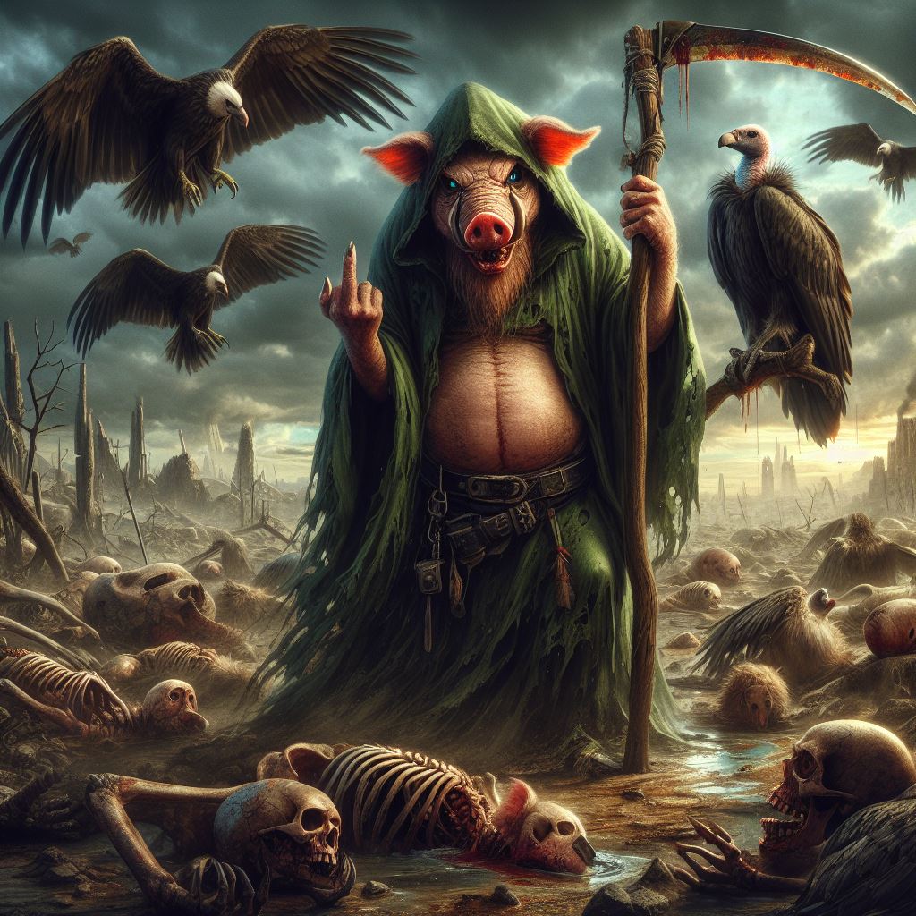 A morte à espreita. 

Mais uma vítima feita.