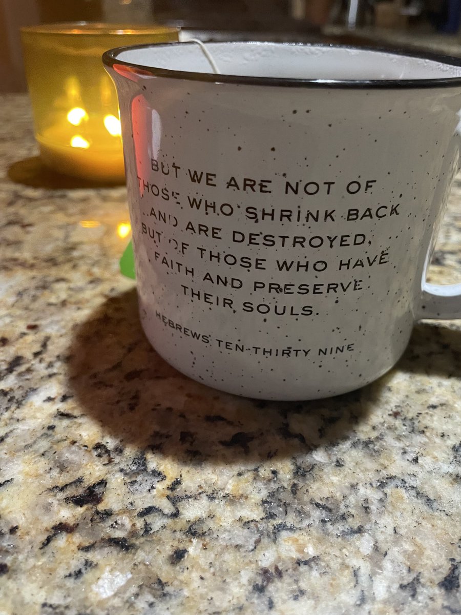 HeatherHallKC's tweet image. Lots to ponder tonight. The tea helps. #StayInTheFight