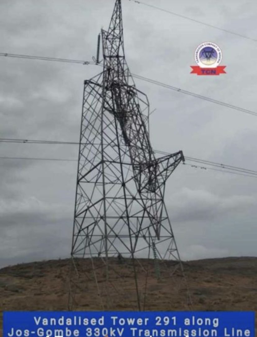 While @TCN_NIGERIA works diligently to reconstruct the vandalized 330kV transmission towers along Jos-Gombe, they hope that the affected states, especially the @AUNigeria students, will exercise patience during this process.
Cc: @aunvibes @aun_sga @abdul_bapullo @YusufAymaan