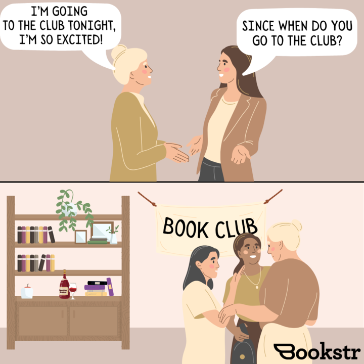 The best night out anyone can have!🤭

[🤪 Meme by Krysten Winkler]

#bookmemes #relatable #bookclub
