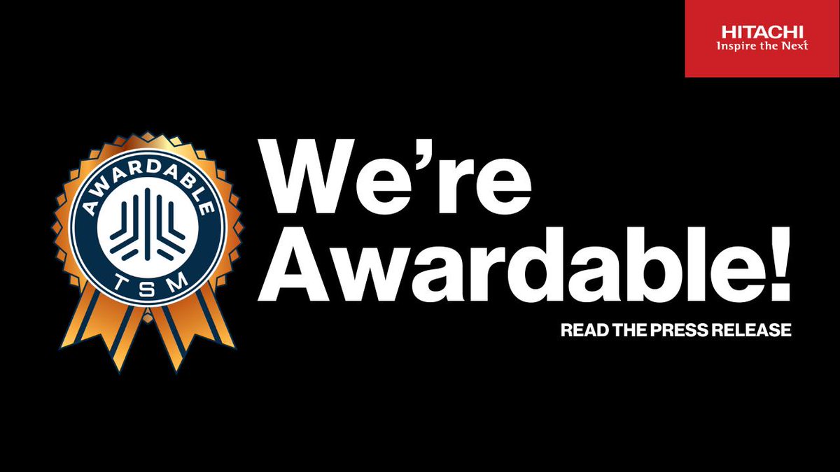 Hitachi Vantara Federal is now 'awardable' in the Department of Defense (DoD) Tradewinds Solutions Marketplace! ow.ly/Z40h30sBRwE