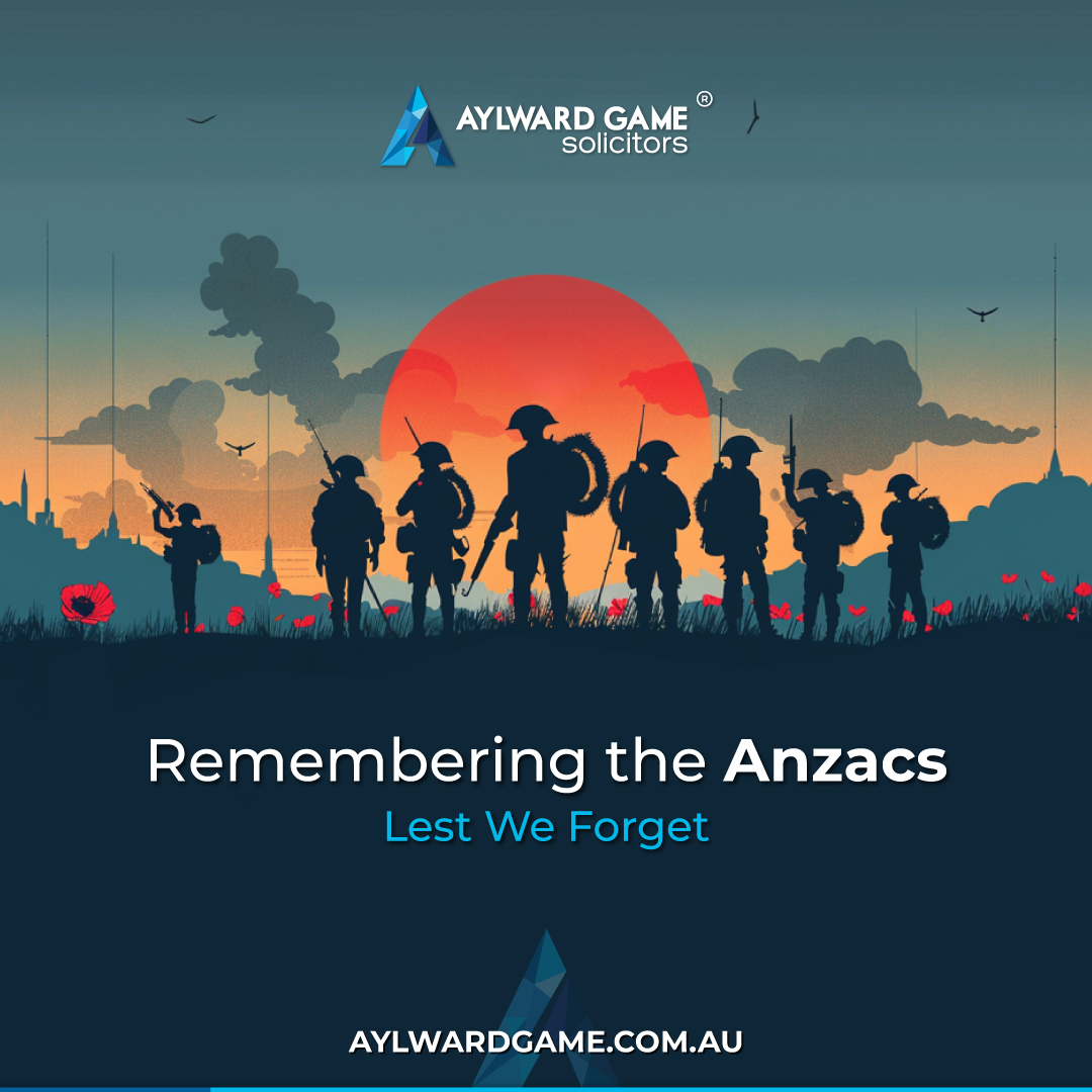 Reflecting on the bravery and sacrifice of our Anzacs. Lest we forget. From all of us at Aylward Game Solicitors. 🌺 #lestweforget #anzacday #anzacday2024 #aylwardgamesolicitors