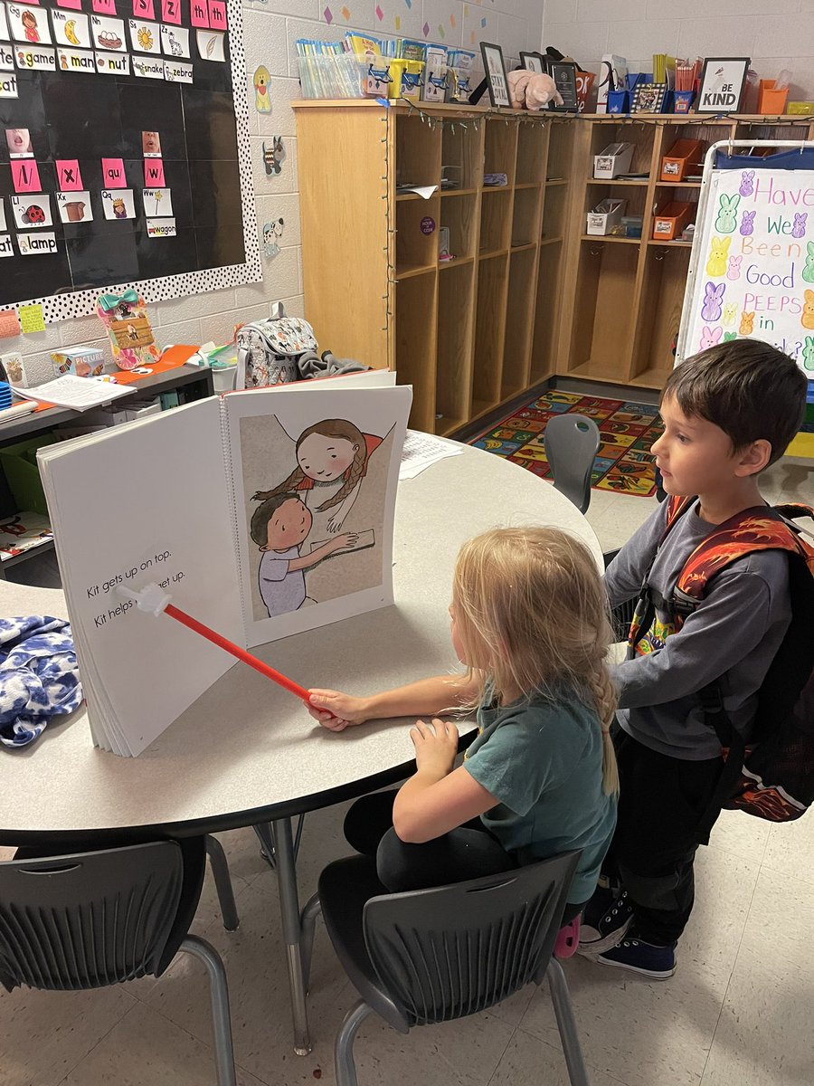 “Mrs. Amanda may we please partner read during snack time?” <a href="/Amplify/">Amplify</a>  and <a href="/TN_Literacy/">#LiteracyMatters Tennessee</a> my classroom absolutely LOVES reading this year and I have CKLA Skills readers to thank for that!! Love teaching Kindergarten and ❤️my job!! #wearecves #wearercstn
