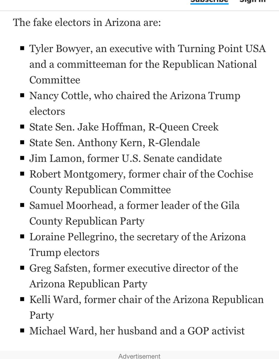 SimonWDC's tweet photo. Look who was indicted in AZ tonight; https://t.co/MFsxc2k16j