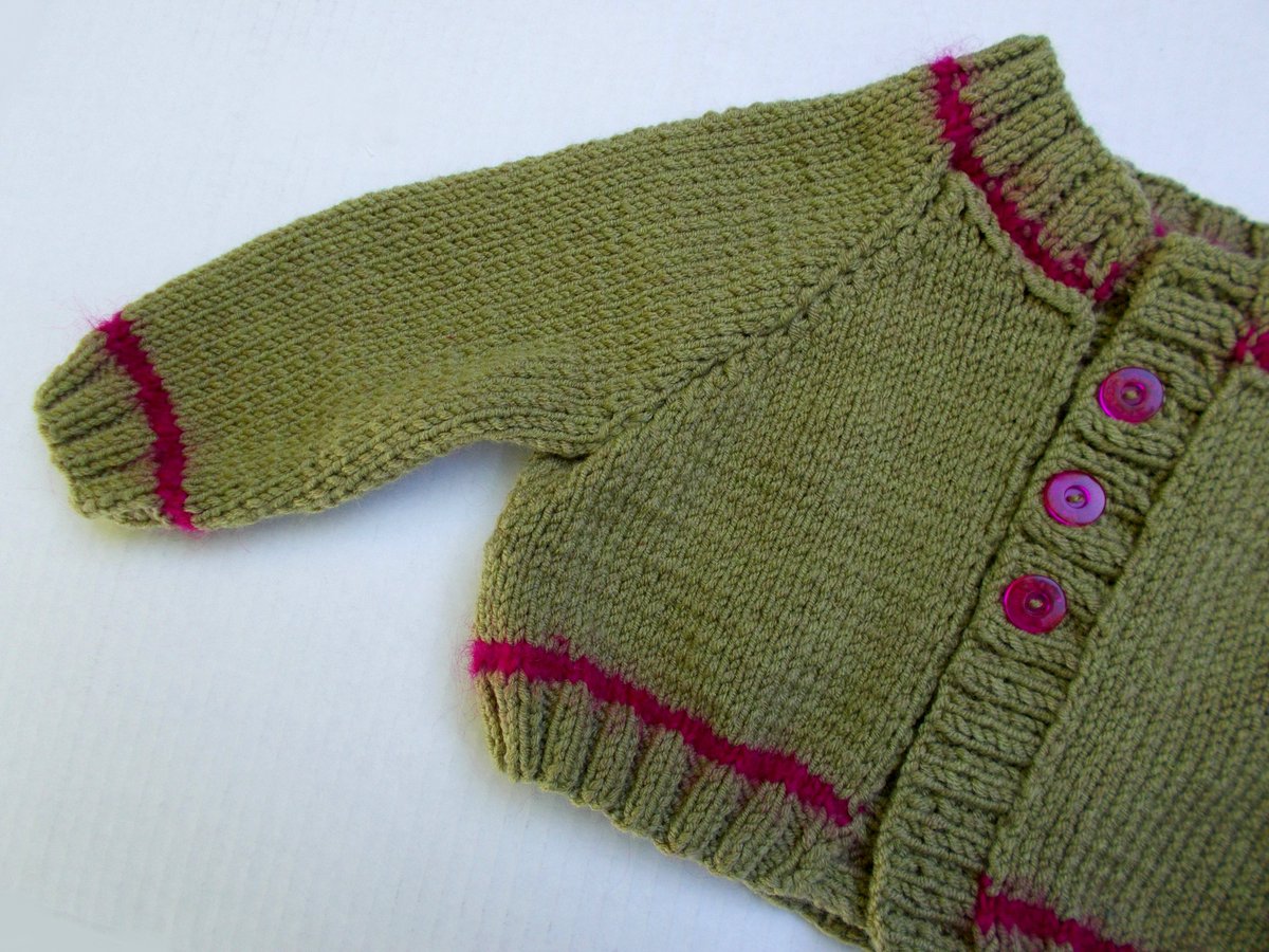 Preschooler Sweater/Pea Green DOWNTON ABBEY® Ltd Ed Yarn Collection/With Hot Raspberry French Mohair Detail - FREE SHIPPING ►tworlddesign.etsy.com/listing/483706……………… — #toddler #handmadeRT #handknit #etsygifts #oneofakind #uniquegift #downtonabbey #etsyshop #FreeShipping #toddlergifts