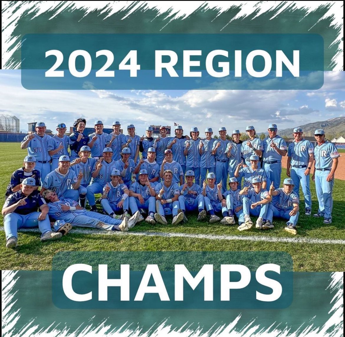 Ridgeline Riverhawks 2024 Region 11 champions. #notfinishedyet #riverhawksmovinon  #goregi #regiforever #thenest <a href="/RmJustinj/">Justin Jensen “Aug”</a> <a href="/jedediah242424/">Jed Jensen</a>