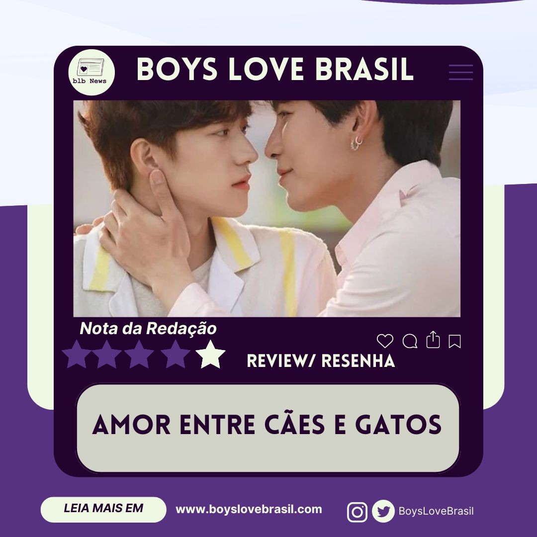 #REVIEW/RESENHA · 📄📣｜ Uma visão de fora, e uma deliciosa apreciação de #LoveIsLikeACat 'O Amor é como um gato'. ➤ CONFIRA: boyslovebrasil.com/uno/series-boy…