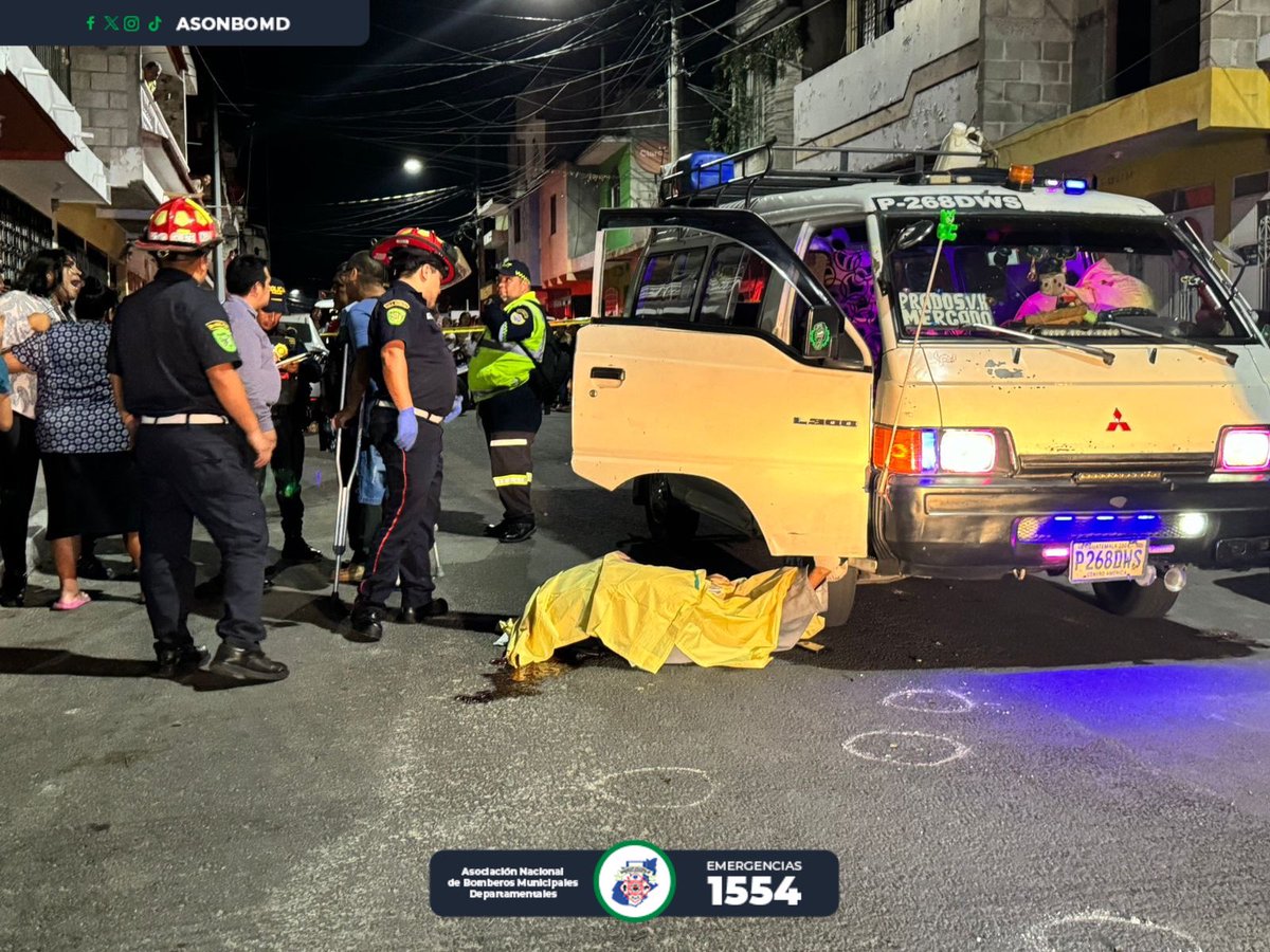 #LHEnBreve | En el sector 5 de la colonia Prados de Villa Hermosa, zona 7 de San Miguel Petapa, un ataque armado dejó a dos personas fallecidas. Bomberos Municipales Departamentales atendieron la emergencia, pero al llegar las víctimas ya no tenían signos vitales.

📷: Asonbom