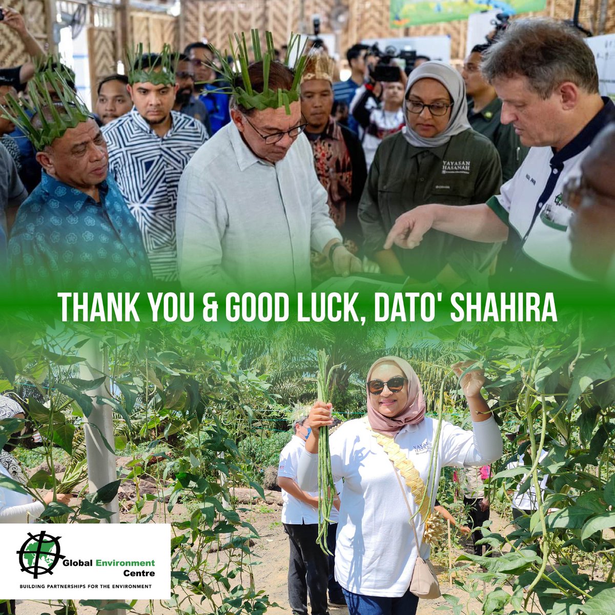 The management and staff of @GECtalks (GEC) are very grateful to @YayasanHasanah MD Dato' @ShahiraBazari for her support towards GEC's efforts thus far, and bids her good luck she embarks on a new chapter in her career. Find out more: shorturl.at/foV04 #gratitudepost