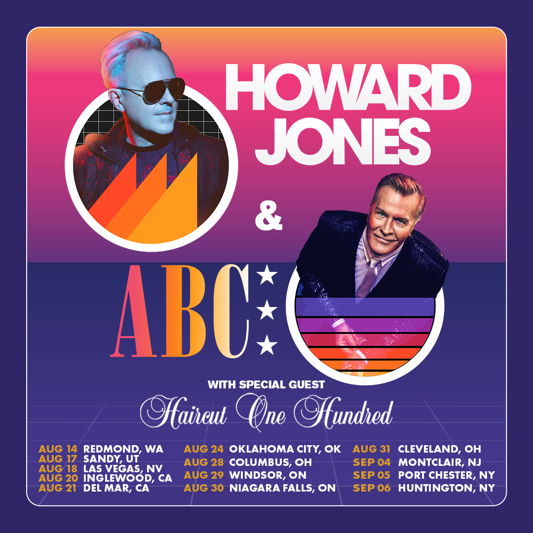 Highwire Daze Online News - Howard Jones, ABC, and Haircut 100 Set For North American Tour This Summer: highwiredaze.com/2024/04/24/how…