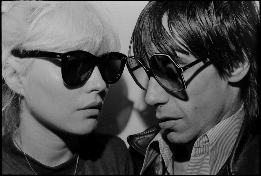 Debbie Harry & Iggy Pop, 1977. Photo by Chris Stein.