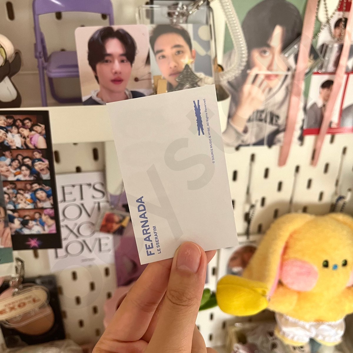 loeystop's tweet photo. 🏷️ wts lfb ph le sserafim yunjin chaewon kazuha eunchae sakura

antifragile yunjin tulips photocard with official fearnada group photocard: ₱700

🚚: j&amp;t (direct) 

dm me 💌 https://t.co/lfgSoNcEJc