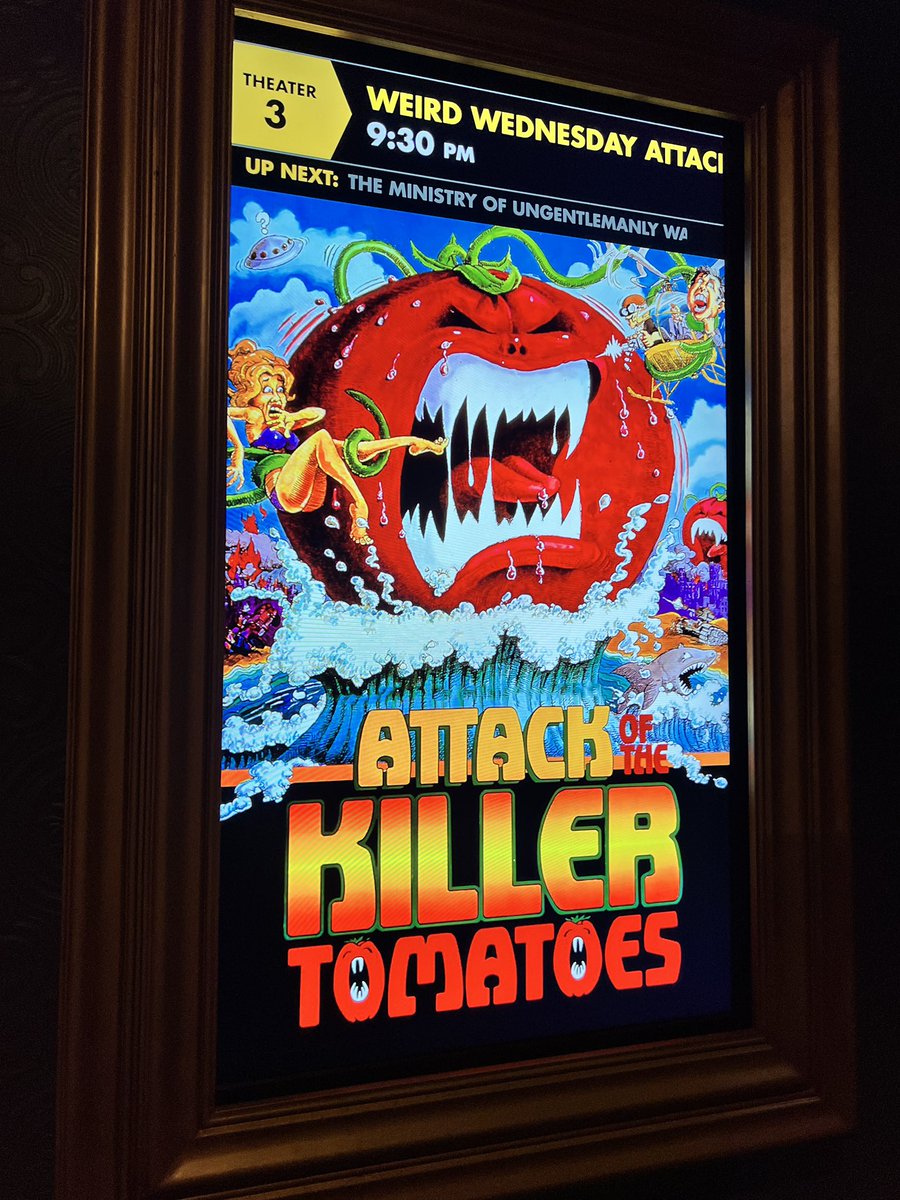 Tonight’s #WeirdWednesday is one of the worst movies ever made (and it wears it as a badge of honor): #AttackOfTheKillerTomatoes!