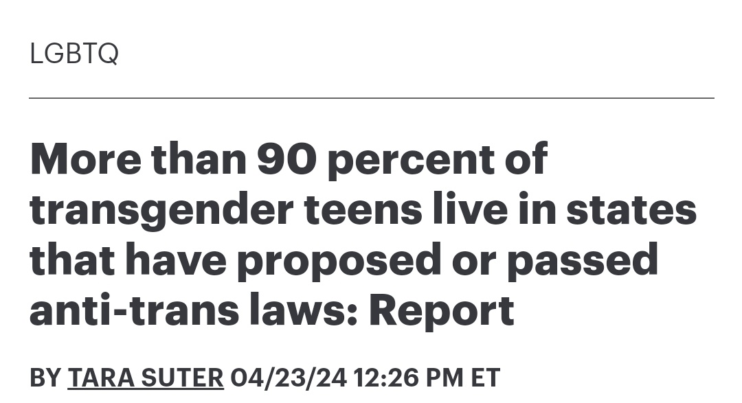 Homelessness is the highest it's been in a decade, unemployment is rising, and infrastructure is failing. Globally we're teetering on the edge of world war, and the planet is dying. Yet the one thing these worthless bureaucrats care about is finding new ways to target trans kids.