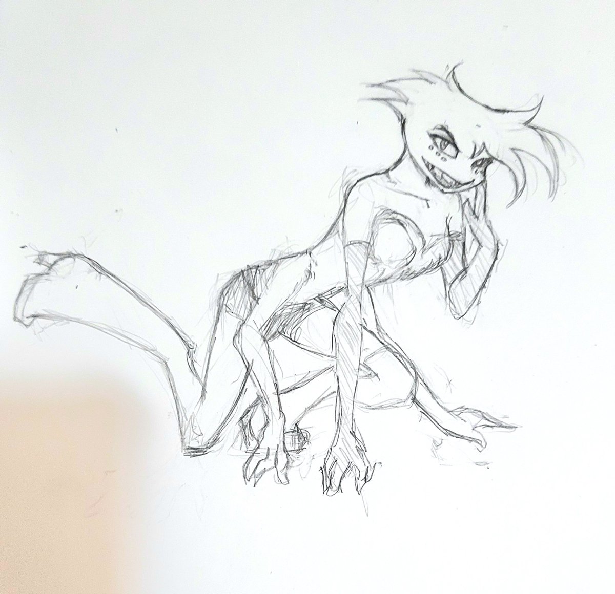 Hazbin Hotel made me want to draw again.

#angeldust #hazbinhotel #pencilart #sketch