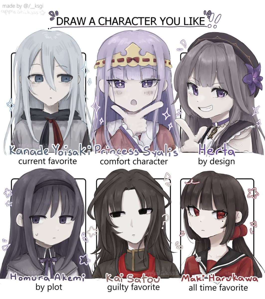 applesticksss's tweet photo. #projectsekai #sleepyprincessinthedemoncastle #HonkaiStarRail #MadokaMagica #yourturntodie #danganronpa https://t.co/6EbbFIzcIX