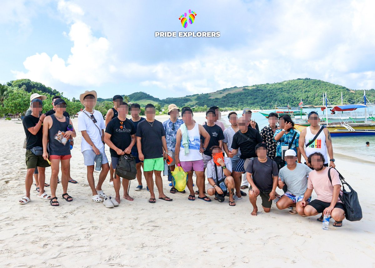 PrideExplorers's tweet image. CALAGUAS ADVENTURE 👣
2️⃣5️⃣ EXPLORERS 🙋‍♂️🏳️‍🌈

AGAIN THANK YOU FOR JOINING 🙏
TILL OUR NEXT ADVENTURE 😎

#PrideExporersCalaguas 👣

Come &amp;amp; join us on our next adventure 😎
Just DM me for details 📩
👉 @PrideExplorers
👉 t.me/tristanicer