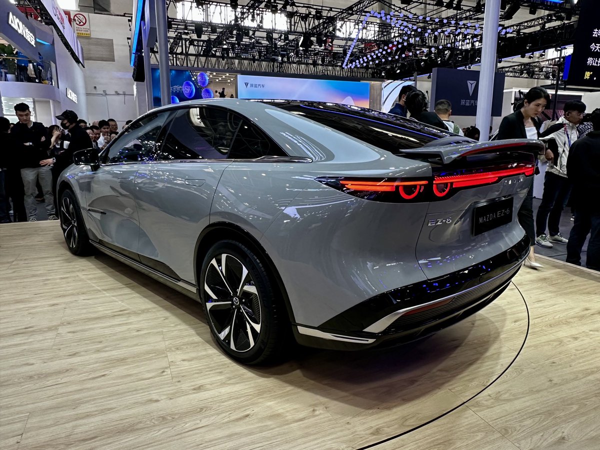 マツダのEZ-6、じつにいい！電気自動車とレシプロエンジンを積んだ