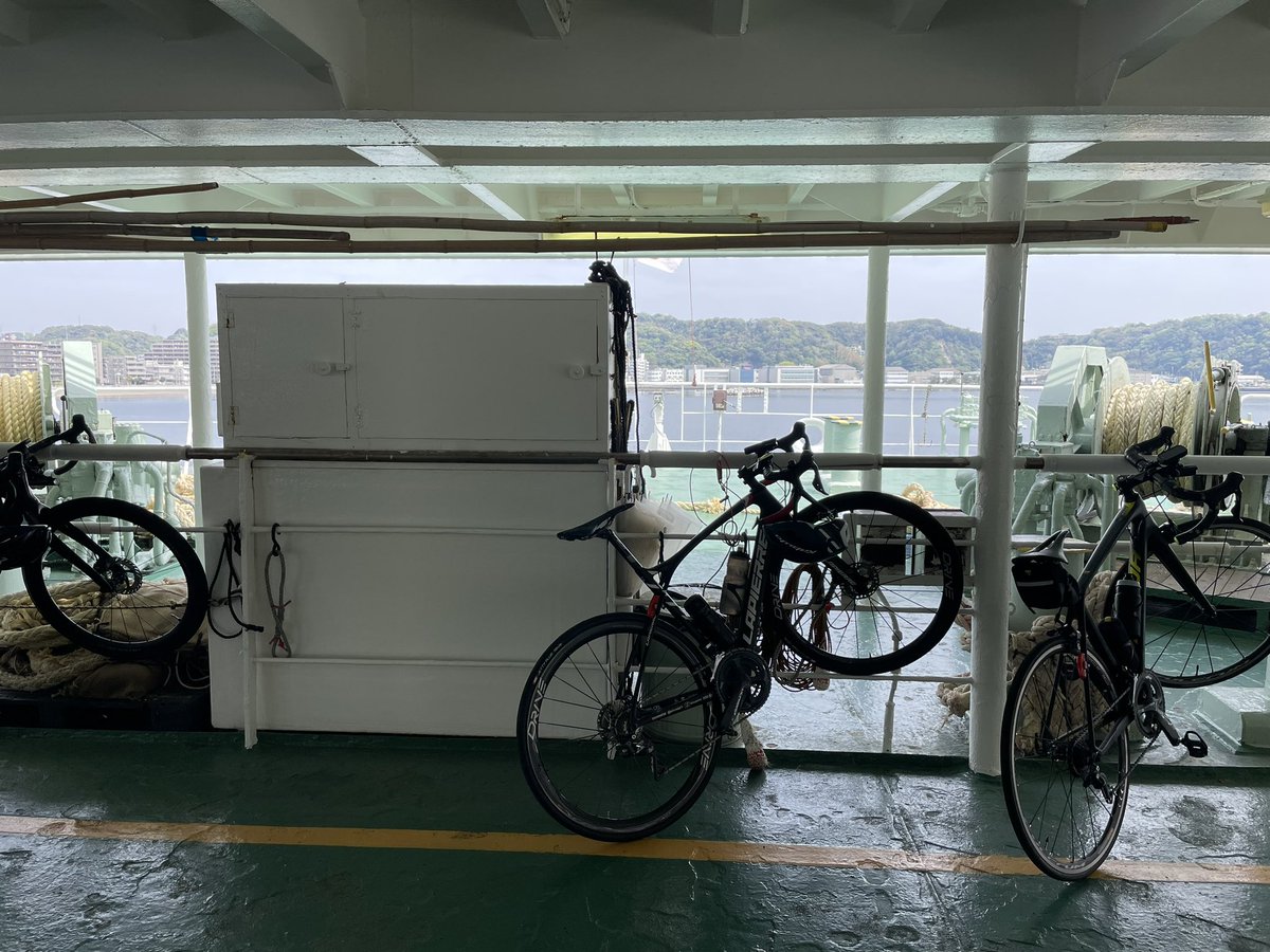 Cycle_Gadget's tweet photo. IRC のJetty Plus で走るのが快適すぎて、東京湾フェリーで房総に行ってしまった
#irc
#jettyplus
#lapierre https://t.co/050rwqZne7