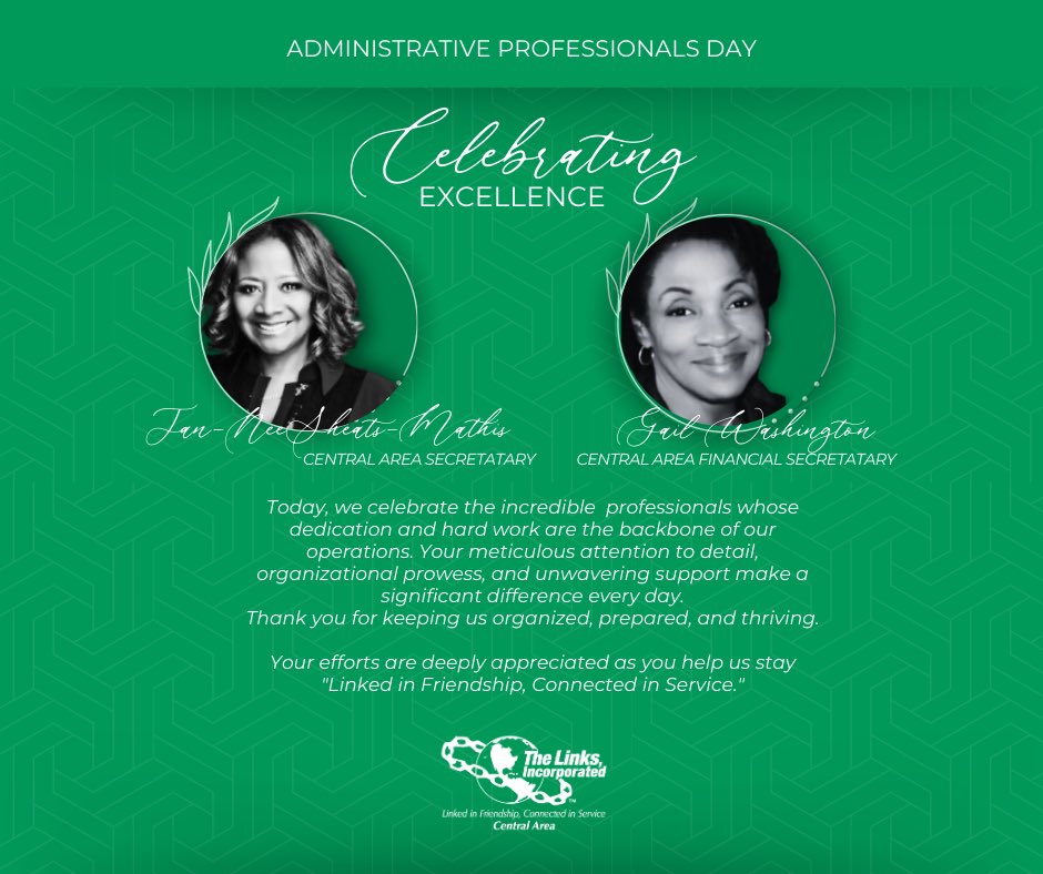 Central Area of The Links, Incorporated tweet media