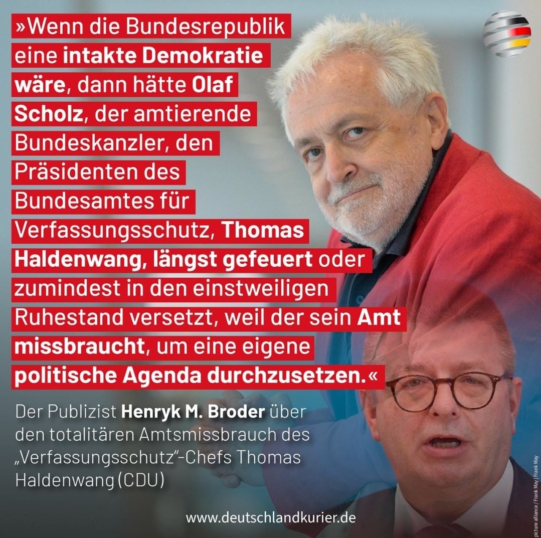 @Pfauleed @BMWK Gefällt es Dir im BESTEN Deutschland aller Zeiten etwa nicht und wenn nicht warum? 😘 Anderer Gedanke #Demokratiefoerdergesetz #Haldenwang 🕊️