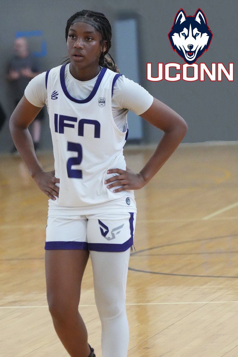 After a great conversation I am blessed to announce that I have received an opportunity to play for @UConnWBB. Thank you @GenoAjustsayin for believing in me! 🤍 @IFNGUAA @therealdrelewis #agtG