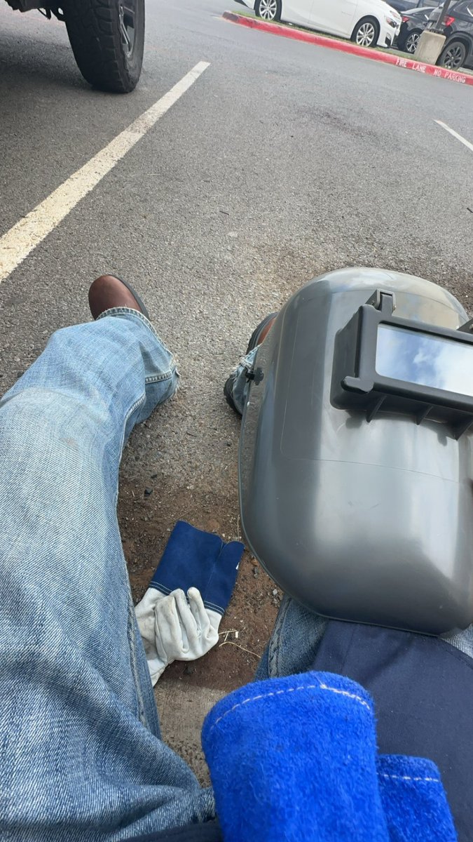 yah_boy_george2's tweet photo. Welds were kinda ass today but we on the come up. https://t.co/9vDMnIxBxy