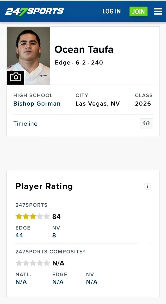 Humbled! 💯 #TAUFACLAN @247Sports @BrandonHuffman @BlairAngulo @adamgorney