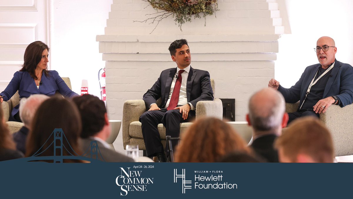 Hewlett_Found's tweet photo. For the first panel of #NewCommonSense, @petersgoodman of @nytimes and @IrvingSwisher of @employamerica join @RanaForoohar to discuss the U.S. economy, how economists’ and pundits' predictions for a post-pandemic economy played out, ongoing misconceptions, and what’s next. https://t.co/1uIgsiKHmp