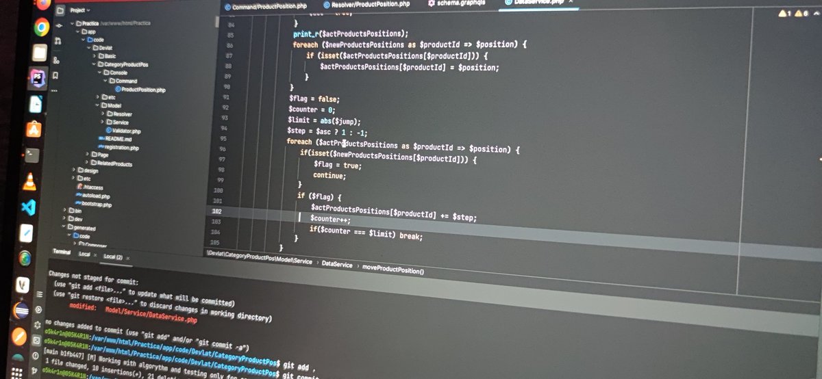 DevLatBo's tweet image. Trabajando en unas mejoras de uno de mis módulos para #magento2. Espero ya tener listo esto pronto para el push. 😁