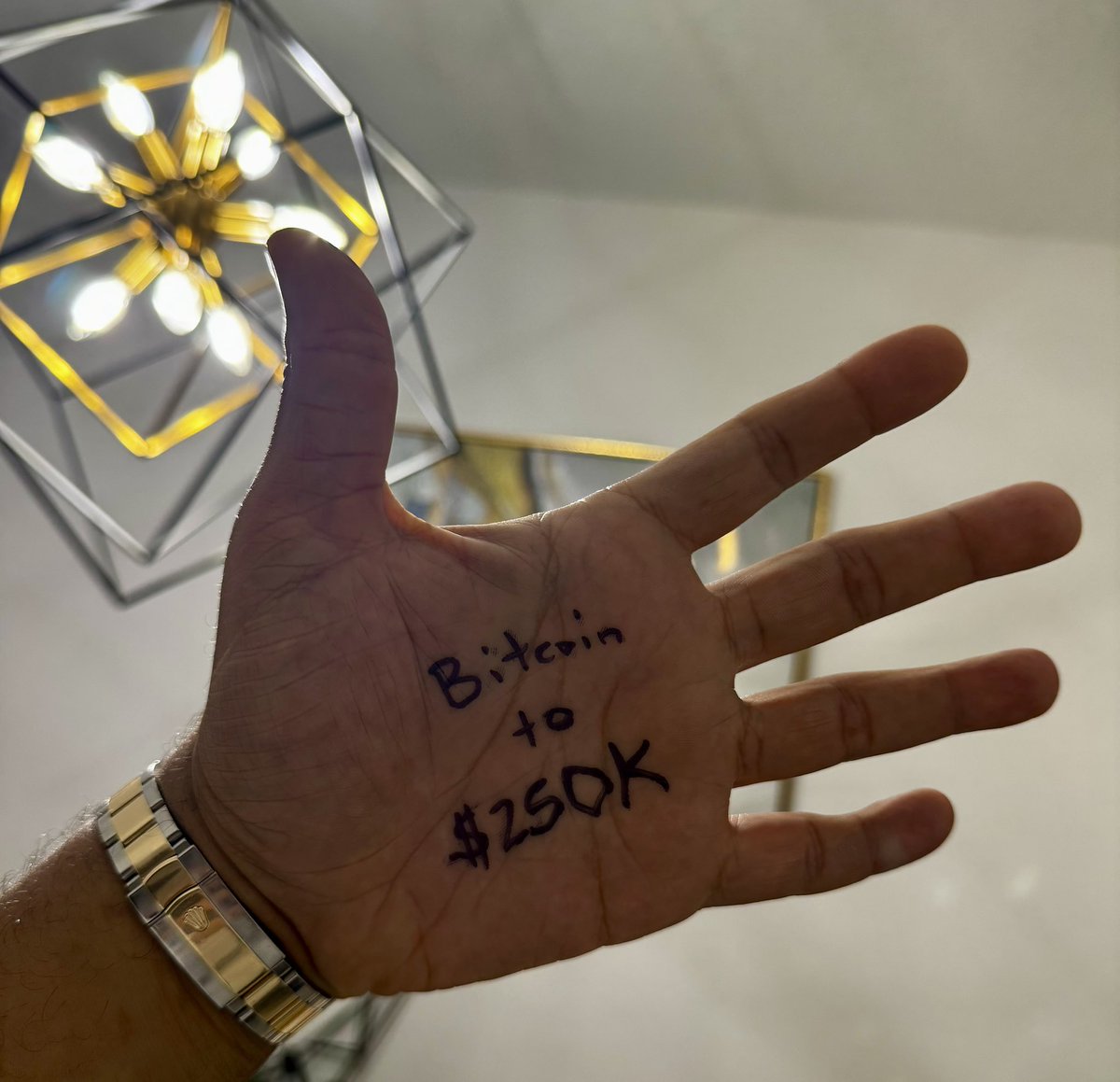#Bitcoin to $250k...And I stand on that 💯💪🏽