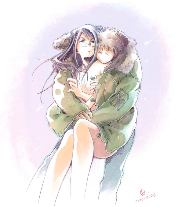 #ノーパンチャレンジノーパンいうたらこの人の絵ばかりなのは如何なものかw(ぜんぶ日下のせい←#日下くんそれセクハラです#コピック 