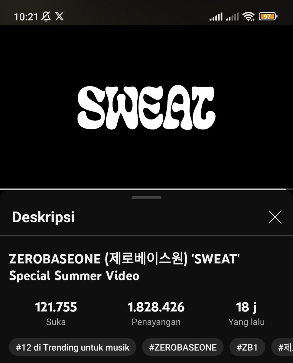 LET’S GET SWEATY 💙💦💦
#SWEAT_StreamingParty
#ZB1_MAKES_YOU_SWEAT