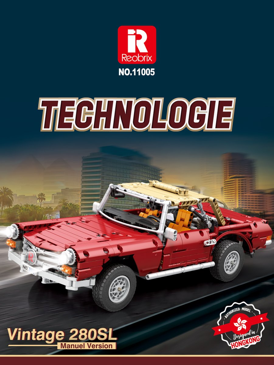 🌟 'Building the Reobrix convertible was a fantastic experience! The details are incredible and it looks awesome on display!' Thanks, Jake, for the great review! Build yours at reobrix.com #CustomerLove #ReobrixReviews #CarModels