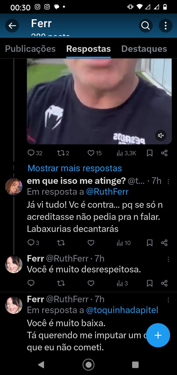 RuthFerr's tweet photo. E olha só o que ela fala.
Essas palavras que ela falou aí.
Realmente essa rede aqui não é pra amador. https://t.co/nhZvtTtDYT