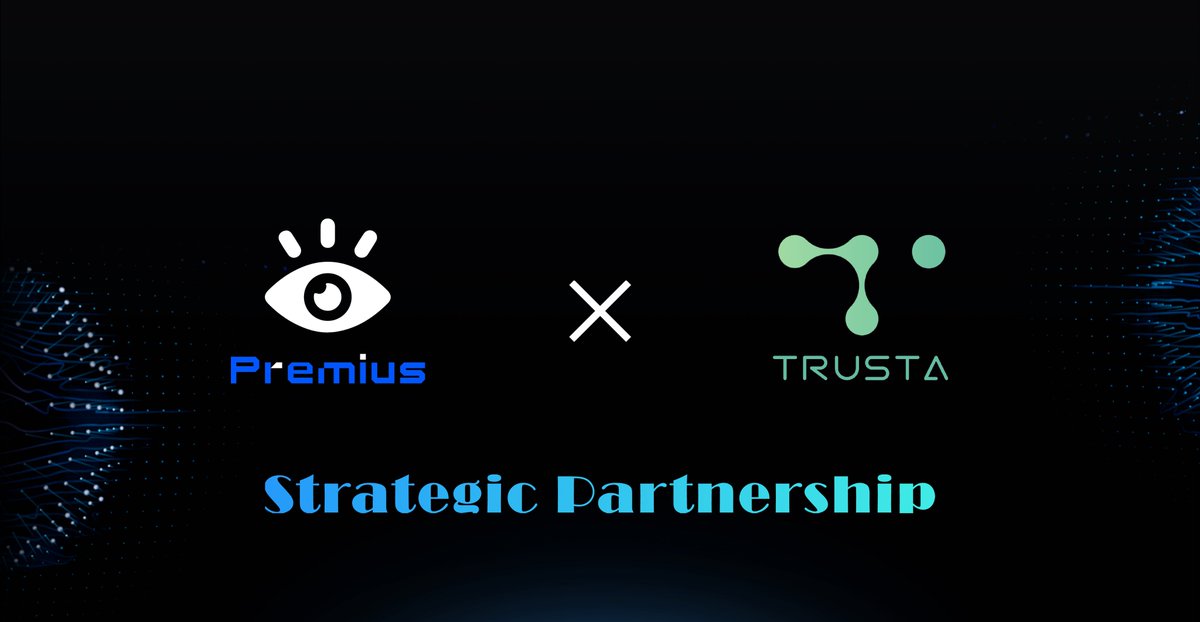 🔥Big News~ Premius is joining @TrustaLabs ecosystem, an AI-powered identity and reputation layer for Web3🎉 Together, we will form an airdrop alliance where you can ✅Check your eligibility ✅Claim your allocations ✅Trade in premarket before TGE Mainnet LIVE SOON👁‍🗨