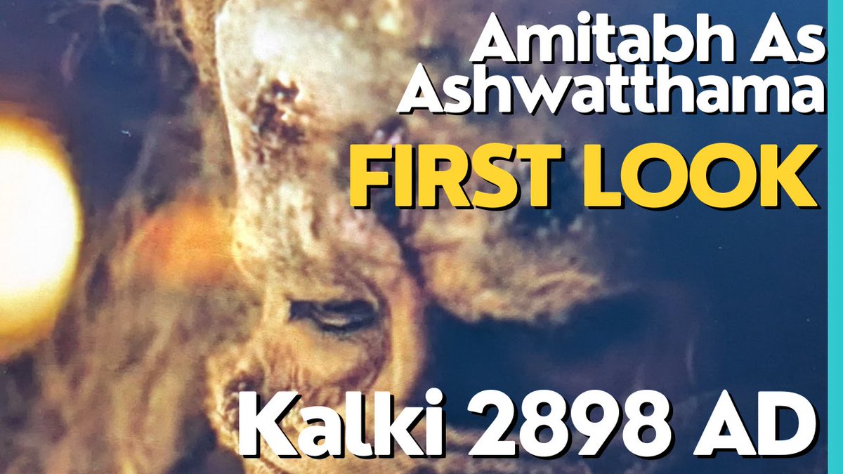 Amitabh Bachchan As #Ashwatthama In #Kalki2898AD : #FirstLook #amitabhbachchan #ashwatthama #films youtu.be/mTDK_1G_dtg?si…