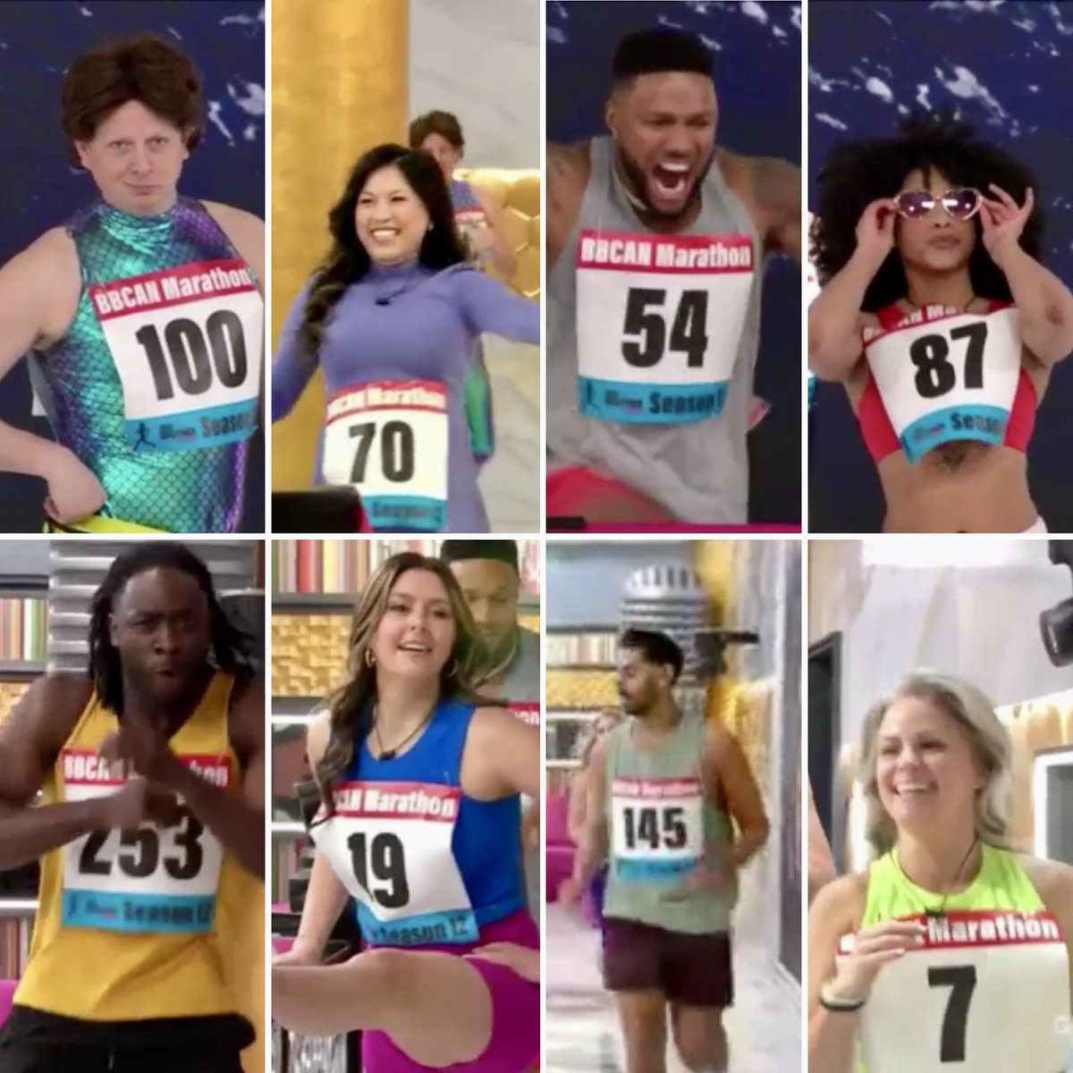 #BBCAN12 Did you spot all the #BBCAN legends in the HOH comp?