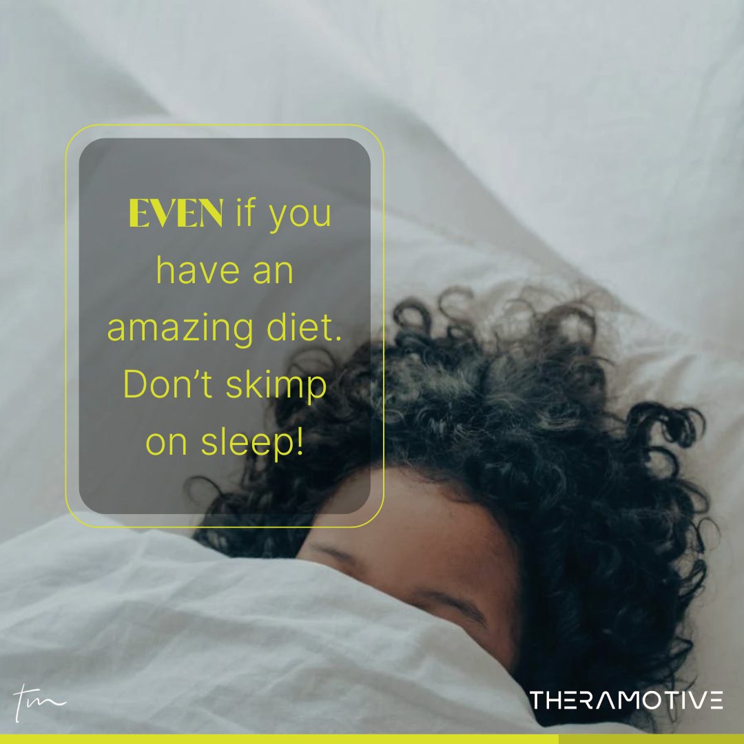 Even with a great diet, don't 
underestimate the power of sleep for optimal health. 🥝💤

🔗Head to the link below to read why shut-eye is as vital as healthy eating.
lnkd.in/eGDgKDRJ

#TheraMotive #HealthyHabits #PhysicalTherapy #Diabetes #SleepHygeine