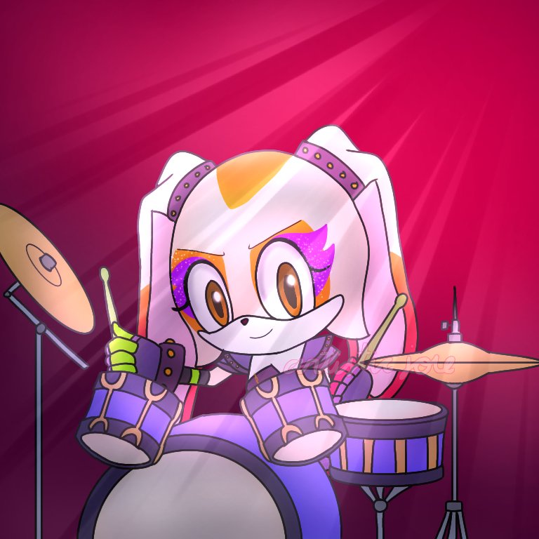 I didn't know she could participate in a band...

#SonicTheHedgehog #CreamtheRabbit