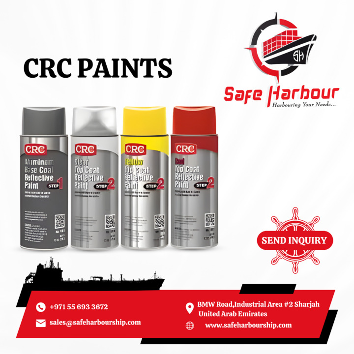 Discover the power of protection with Safeharbourship's CRC Paints. From corrosion resistance to vibrant finishes, elevate your vessel's durability and aesthetics.

safeharbourship.com
.
.
#safeharbourship #marineservice #boating #marineequipment #crcpaints #protectivecoating