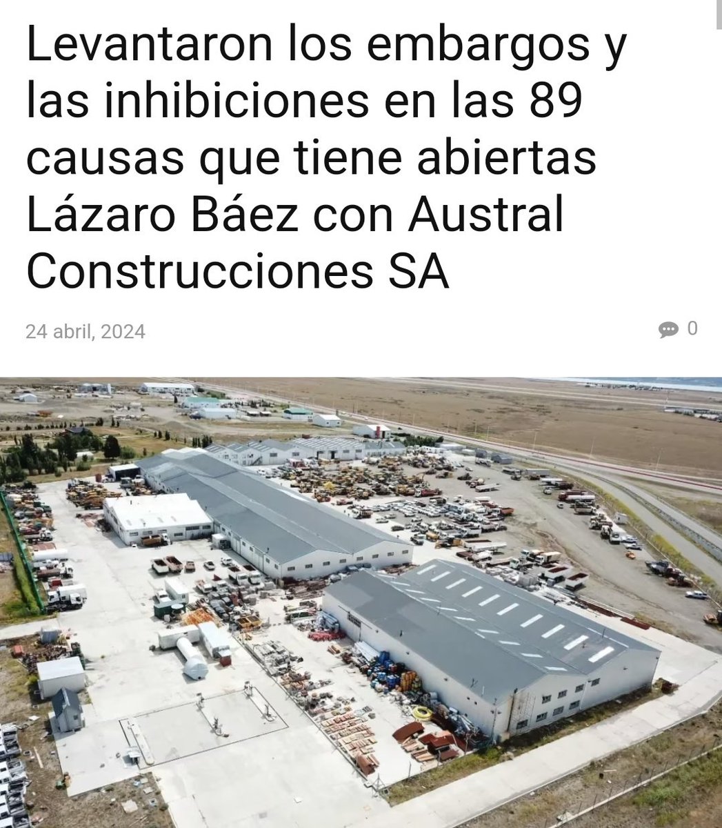 Esto se hizo para que los 89 bienes que le fueron embargados a Báez puedan ser transferidos a sus nuevos titulares. El titular es lo bochornoso.