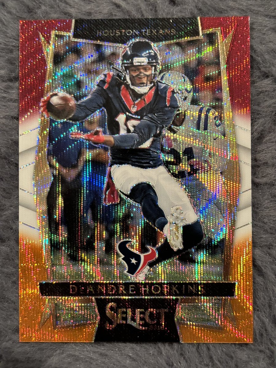 PigskinPC's tweet image. Stack Sale Post #145

2016 Select DeAndre Hopkins

Just a stupidly beautiful card

$5

Comment “Take” and it’s yours! $1 PWE $5 BMWT. Stack until Wednesday 5/1 #StackAttack #TheHobbyFamily