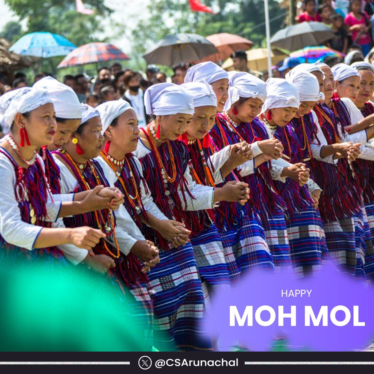 Warm greetings to the #Tangsa community on the joyous occasion of the #MohMol.

May this auspicious festival be a time of communal harmony, solidarity, and peace, uniting hearts and fostering a deep sense of togetherness among all.
